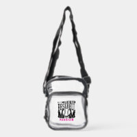 Baseball Mom Pink Black Custom Stadium Approved