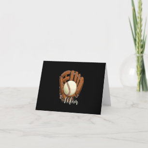 Baseball Mom Softball Mama Mother's Day Invitation