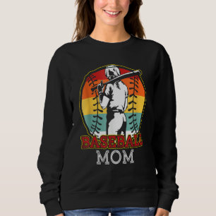 Baseball Mom Softball Mother Team Sports For Wome Sweatshirt
