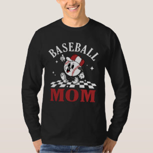 Baseball Mom Sport Happy Mother Day  Mama T-Shirt