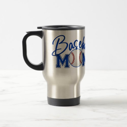 Baseball Mom _ SRF Travel Mug