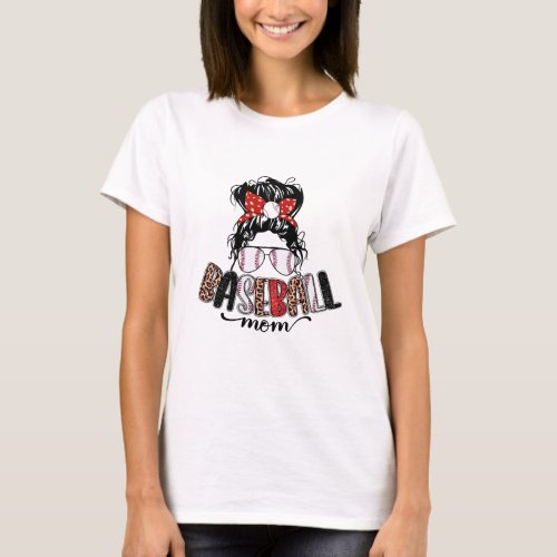 Baseball Mom T_Shirt