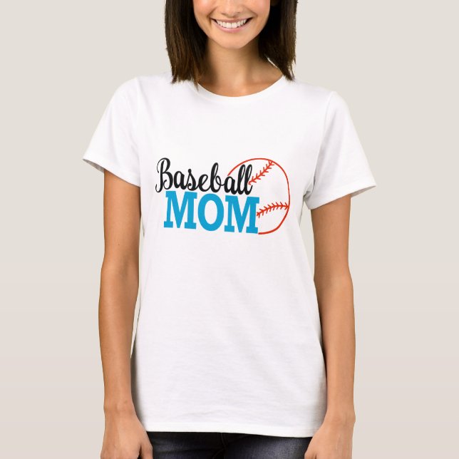 Baseball Mom T-Shirt (Front)
