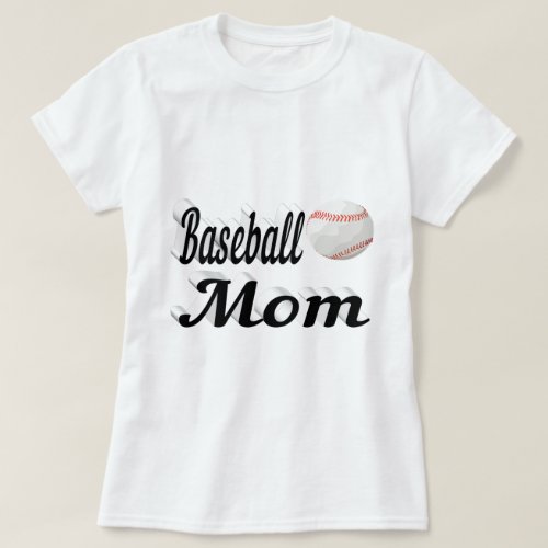 Baseball Mom T_Shirt