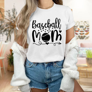 Baseball Mom T-Shirt, Baseball Mom T-Shirt