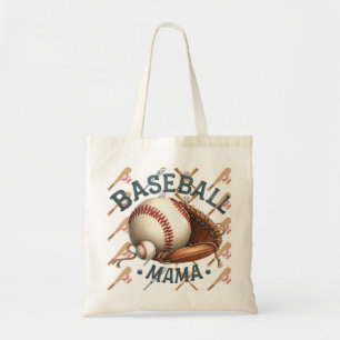 Baseball Mom Tote Bag