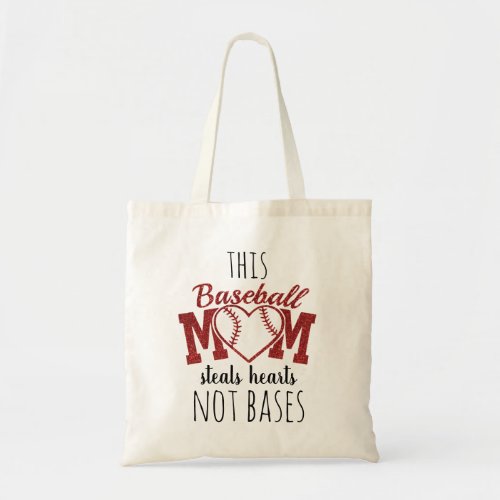 Baseball Mom Tote Bag