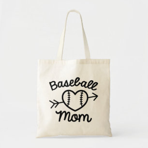 Baseball Mom Tote Bag
