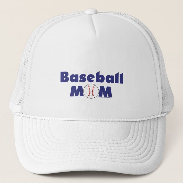 Baseball Mom Trucker Hat (Front)