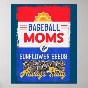 Baseball shirts, Baseball Mom Shirt, Funny Baseball Mom Shirt, Baseball  Moms and Sunflower Seed Always Salty Shirt, Baseball Shirts for Mo