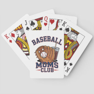 Baseball Moms Club Mother's Day Poker Cards