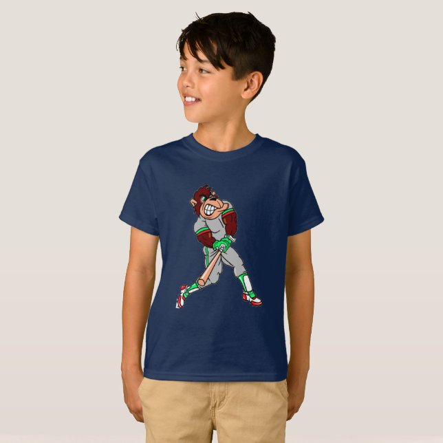 Baseball Monkey T-Shirt (Front Full)