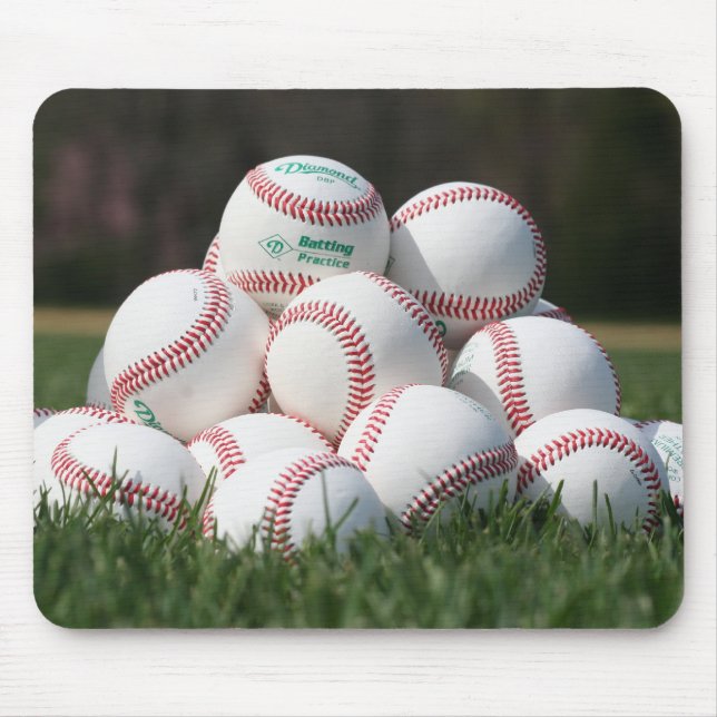 Baseball Mound Mouse Pad (Front)