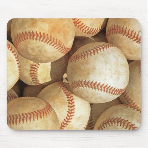 Baseball Mouse Pad