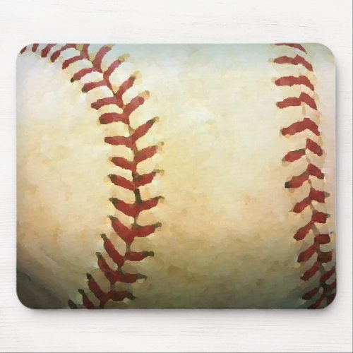 Baseball Mouse Pad