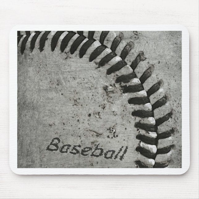 baseball mouse pad (Front)