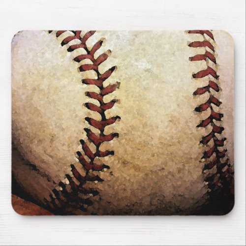 Baseball Mouse Pad