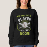 Baseball My Favorite Player Call Me Nooni Vintage  Sweatshirt<br><div class="desc">Baseball My Favorite Player Call Me Nooni Vintage Xmas</div>