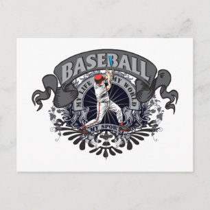 Baseball My Sport Postcard