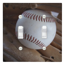 Baseball n Glove Light Switch Cover