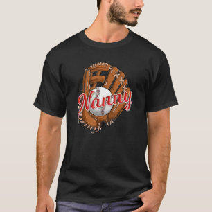 Baseball Nanny  Softball Sport Player Nana Cool T-Shirt