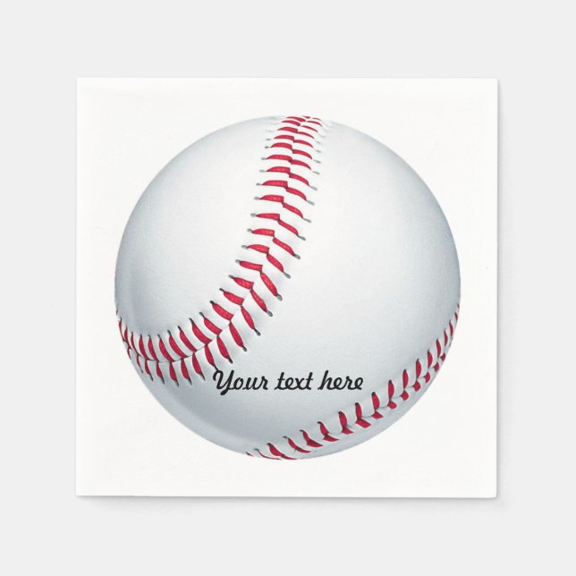 Baseball Napkins (Front)