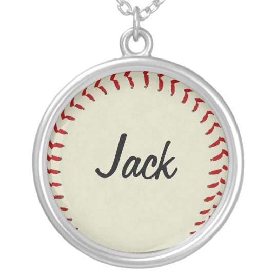 Baseball Necklace Zazzle