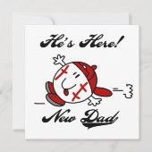 Baseball New Dad T-shirts and Gifts (Front)