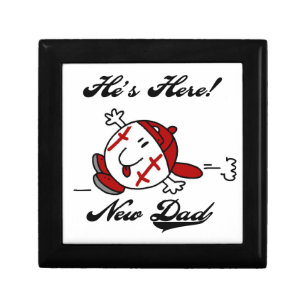 Baseball New Dad T-shirts and Gifts Gift Box