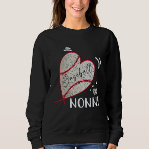 Baseball Nonni Family Matching Players Team Nonni Sweatshirt