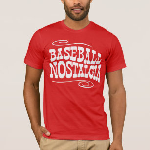 Baseball Nostalgia Red T-Shirt