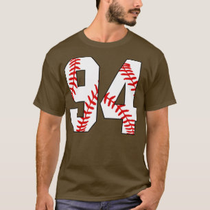Baseball Number 94 94 Baseball  Jersey Favorite Pl T-Shirt
