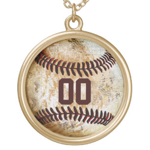 Baseball NUMBER Necklace Baseball Girlfriend Ideas