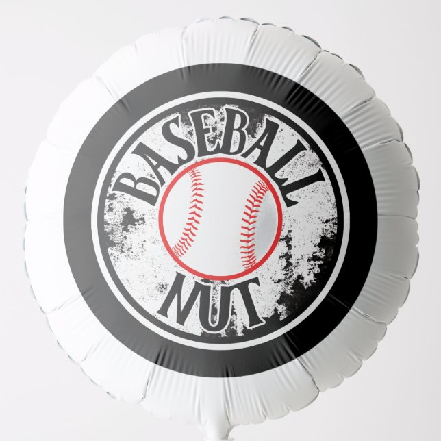 Baseball nut  balloon (Front)