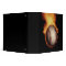 Baseball On Fire Avery Binder