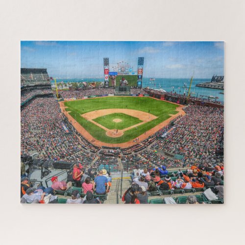 Baseball Oracle Park Jigsaw Puzzle