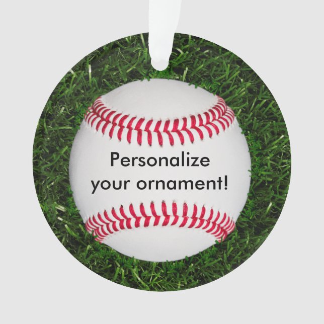 Baseball ornament (Front)