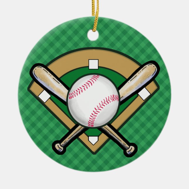 Baseball Ornament - SRF (Front)