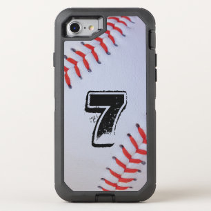 Baseball Otterbox Defender iPhone SE/8/7 Case