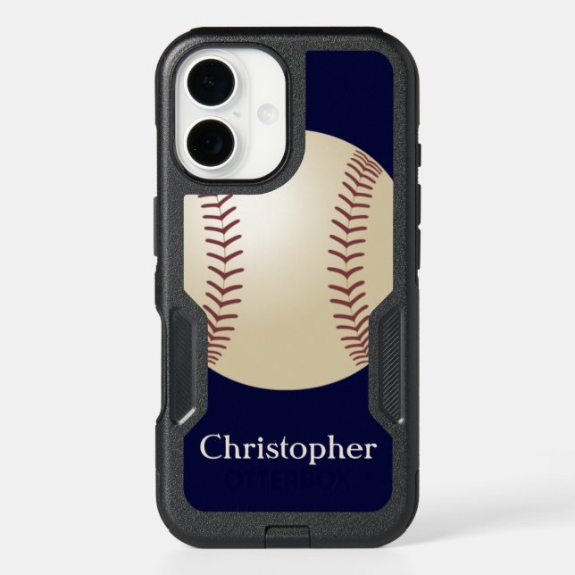 Baseball Otterbox  iPhone Case (Back)