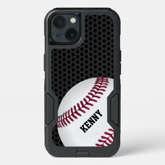 Baseball Otterbox Samsung S6 Edge Case (Back)