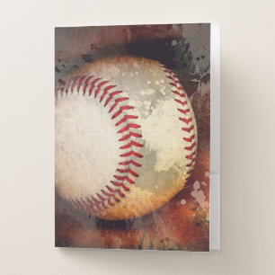 Baseball Painting Folder