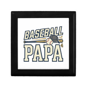 Baseball Papa Vintage Engraving Shirt Design_1 Gift Box