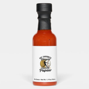 Baseball Papaw Favorite Players Vintage Shirt Desi Hot Sauces
