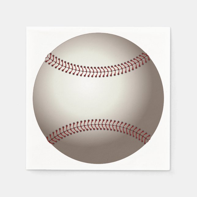Baseball Paper Napkins (Front)
