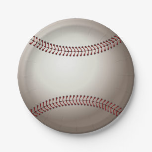 Baseball Paper Plates