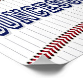 Baseball Party CONCESSIONS Sign Print | Zazzle