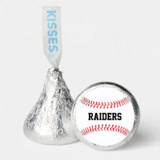 Baseball Party Custom Baseball Team Name or Text Hershey®'s Kisses®