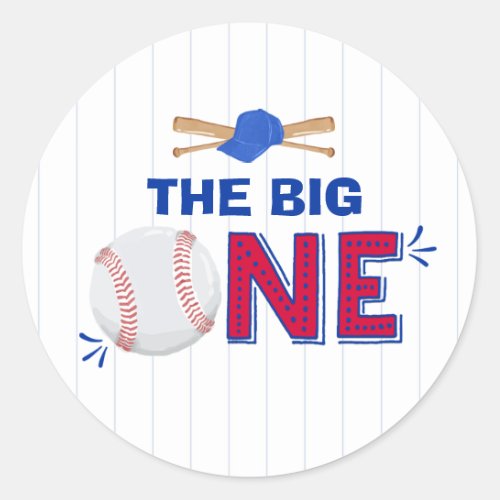 Baseball Party Favor Tag Baseball Sticker Seal