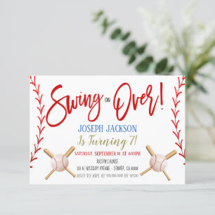 Baseball Party Invitation